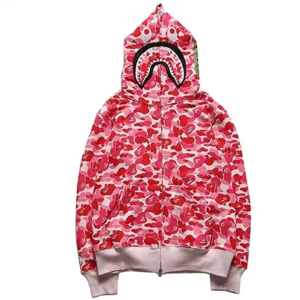 Full Face Zipper Hoodie